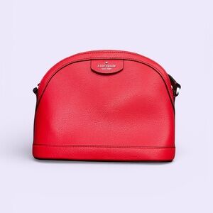 Kate Spade Red Currant Medium Dome Crossbody Purse